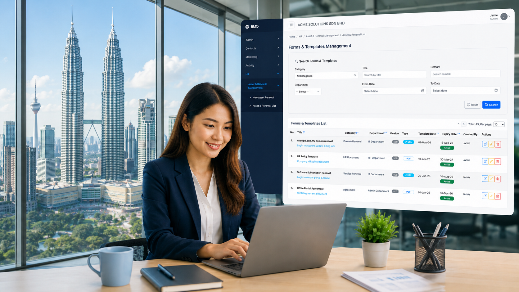 Asset and Renewal Management System